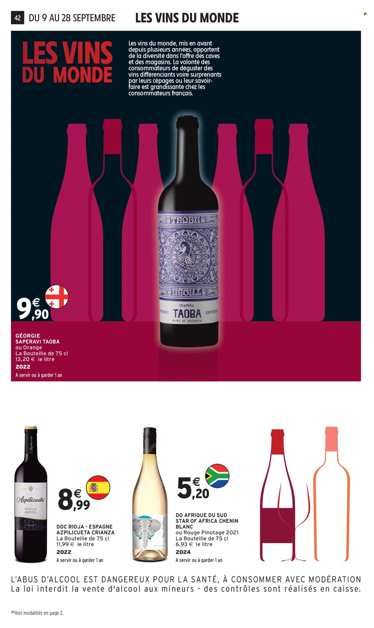 Catalogue INTERMARCHÉ - Foire aux vins (2025-09-09 - 2025-09-28)