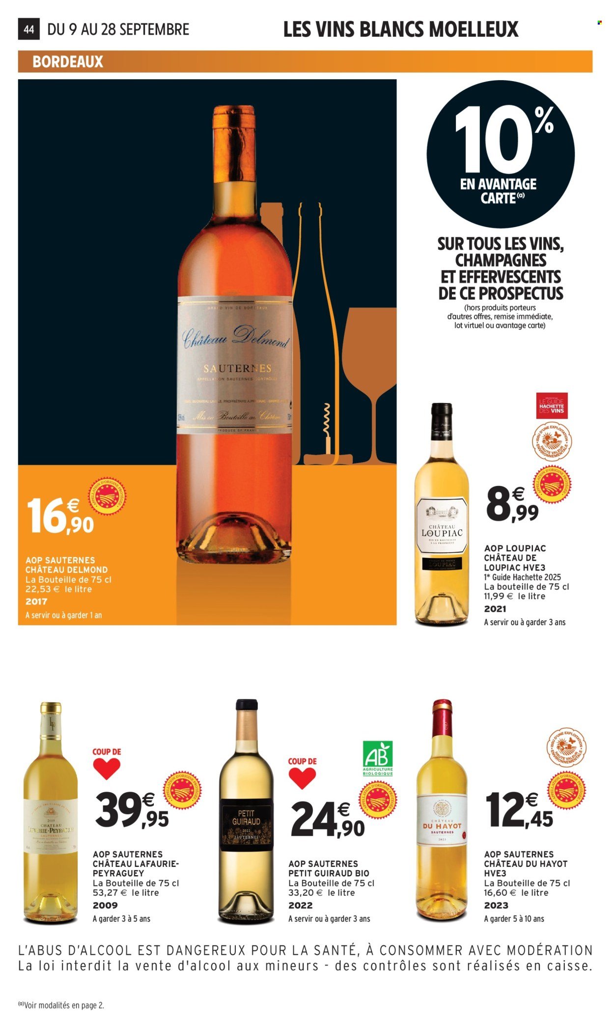 Catalogue INTERMARCHÉ - Foire aux vins (2025-09-09 - 2025-09-28)