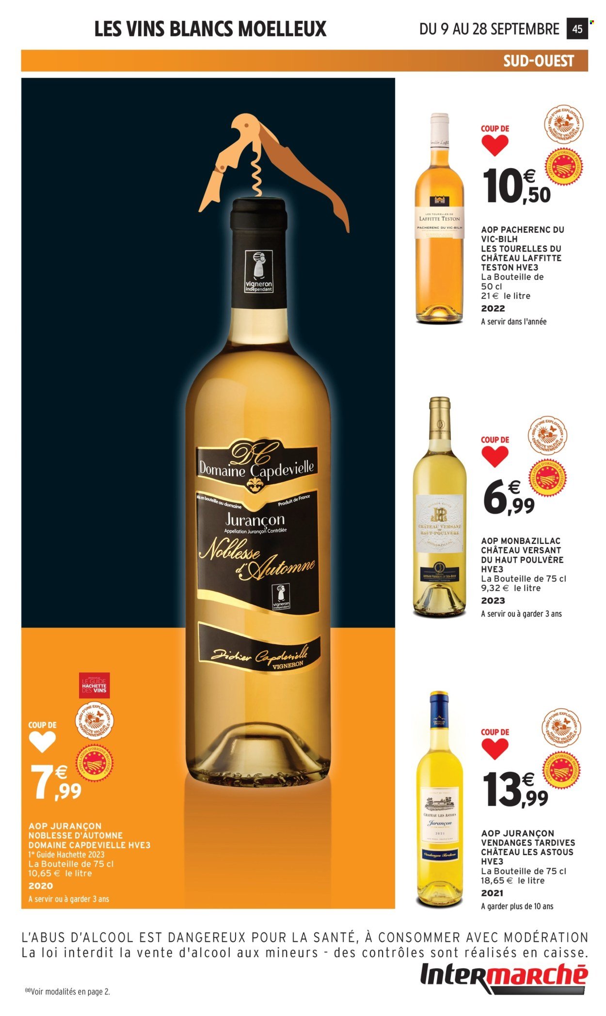 Catalogue INTERMARCHÉ - Foire aux vins (2025-09-09 - 2025-09-28)