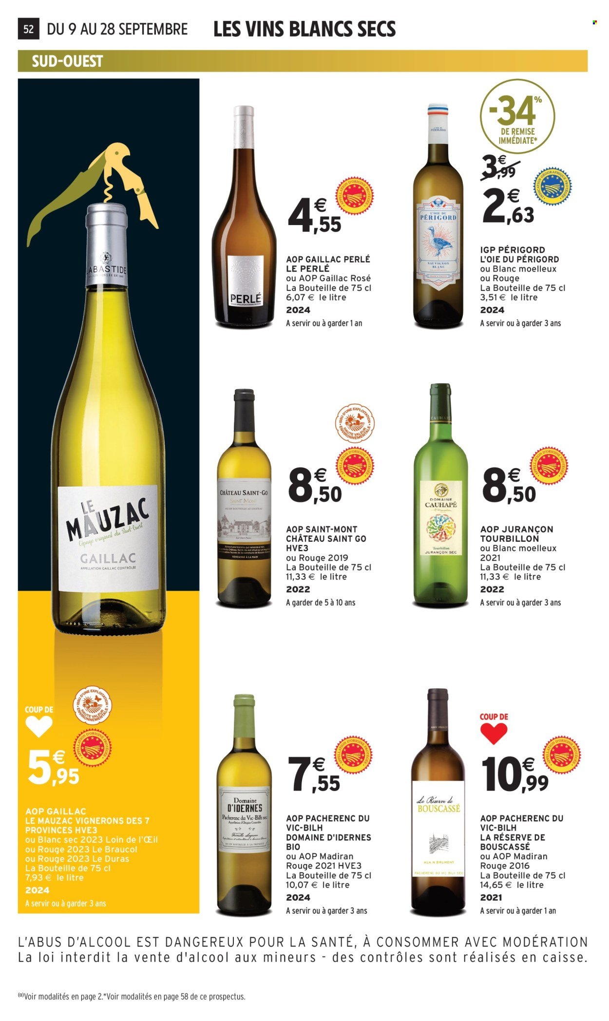 Catalogue INTERMARCHÉ - Foire aux vins (2025-09-09 - 2025-09-28)