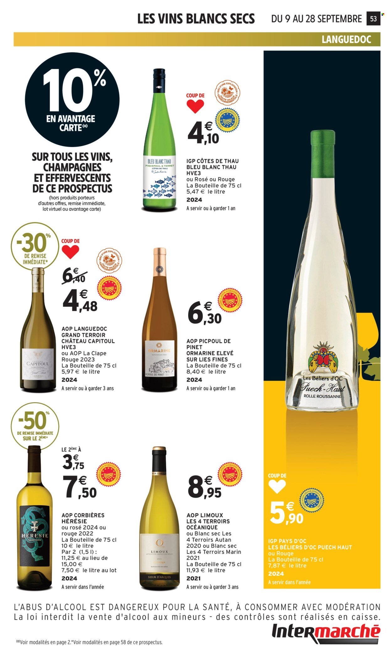 Catalogue INTERMARCHÉ - Foire aux vins (2025-09-09 - 2025-09-28)
