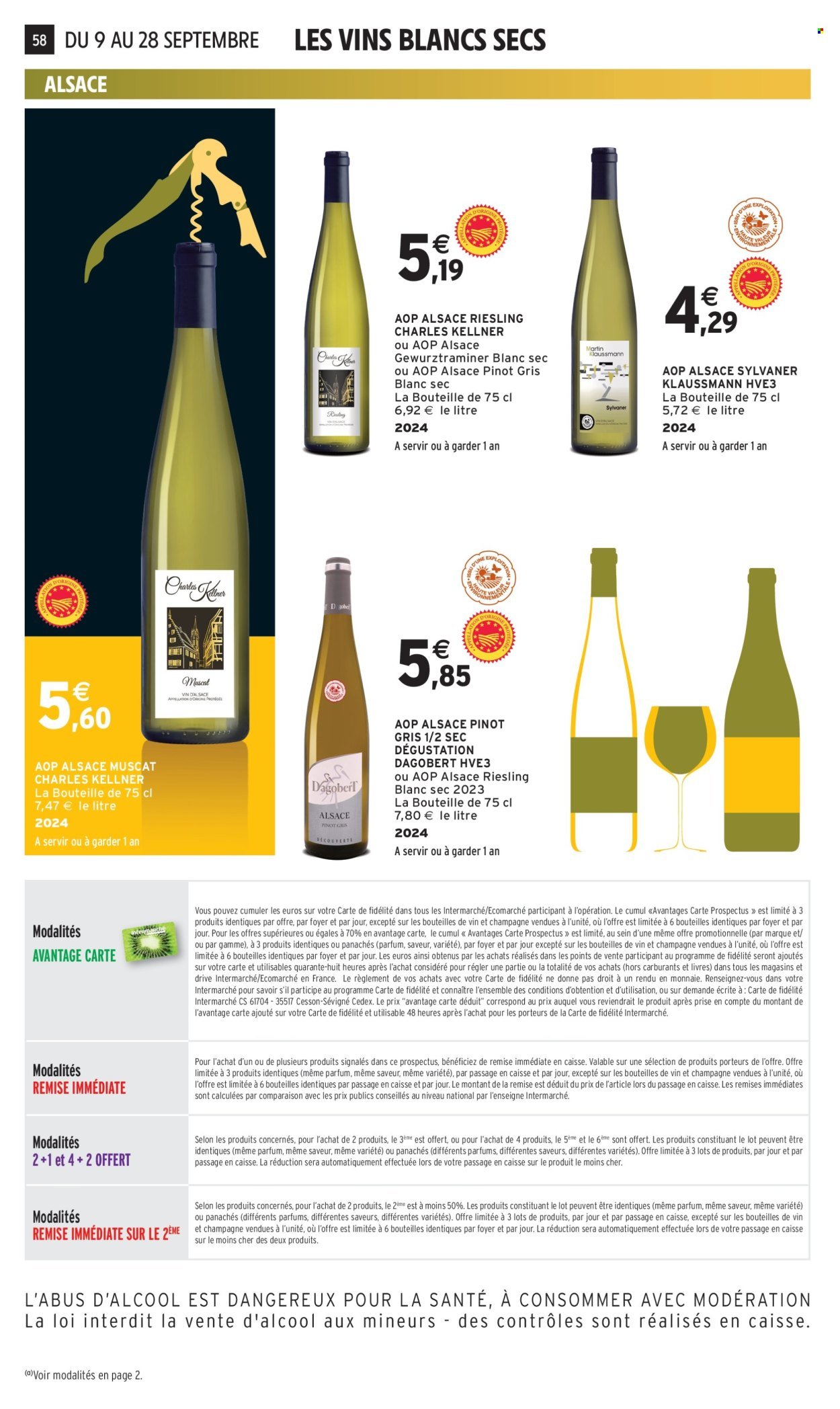 Catalogue INTERMARCHÉ - Foire aux vins (2025-09-09 - 2025-09-28)