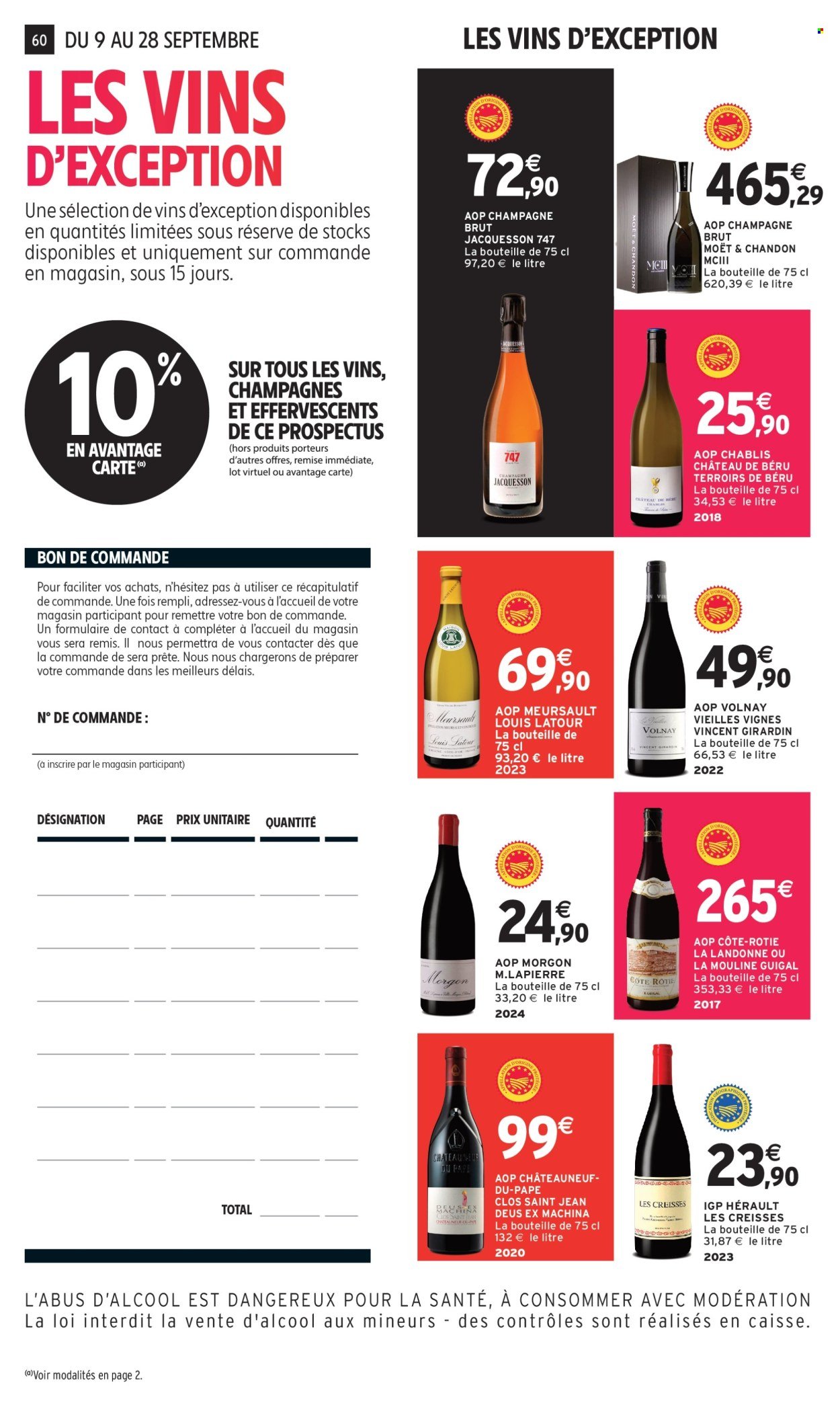 Catalogue INTERMARCHÉ - Foire aux vins (2025-09-09 - 2025-09-28)