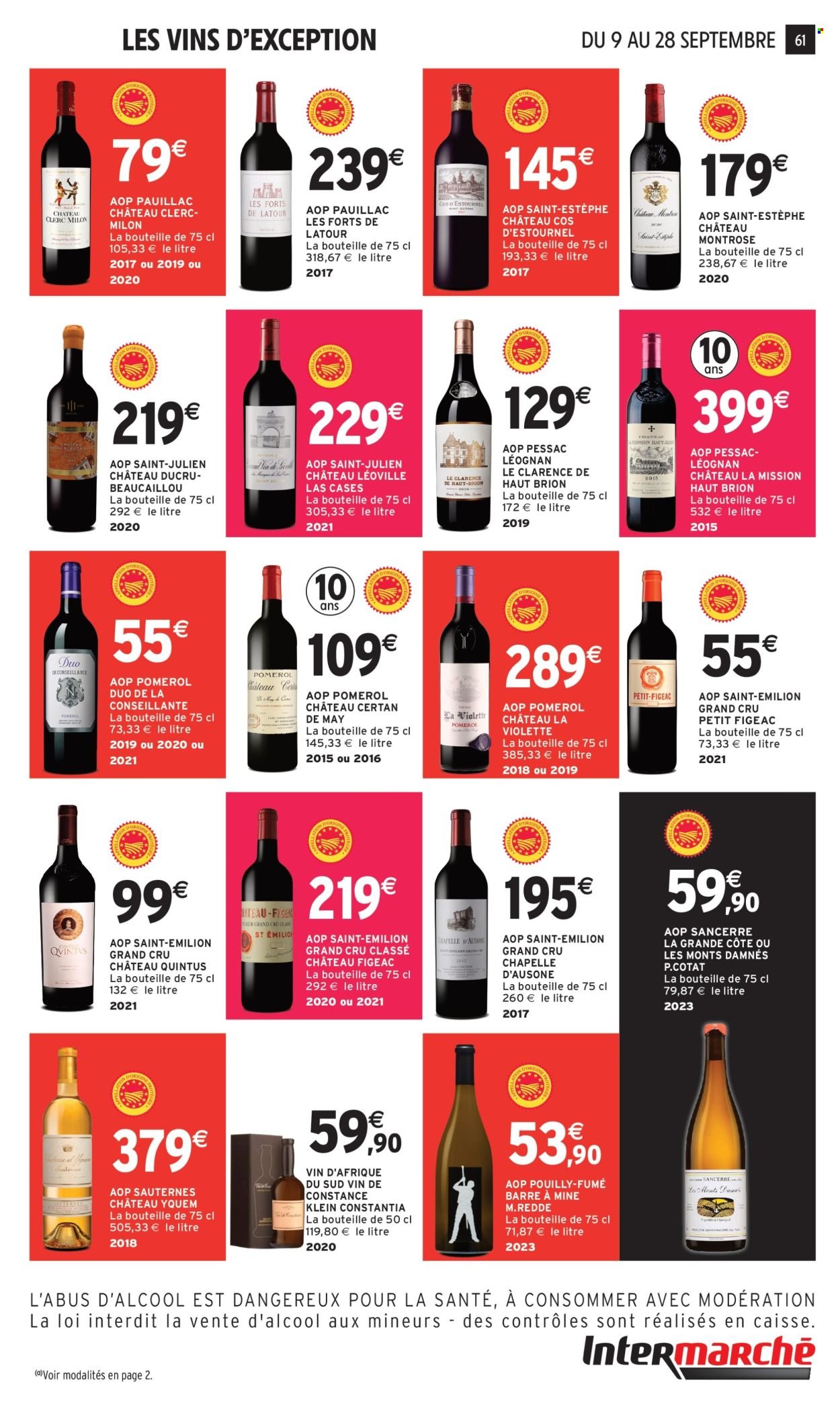 Catalogue INTERMARCHÉ - Foire aux vins (2025-09-09 - 2025-09-28)