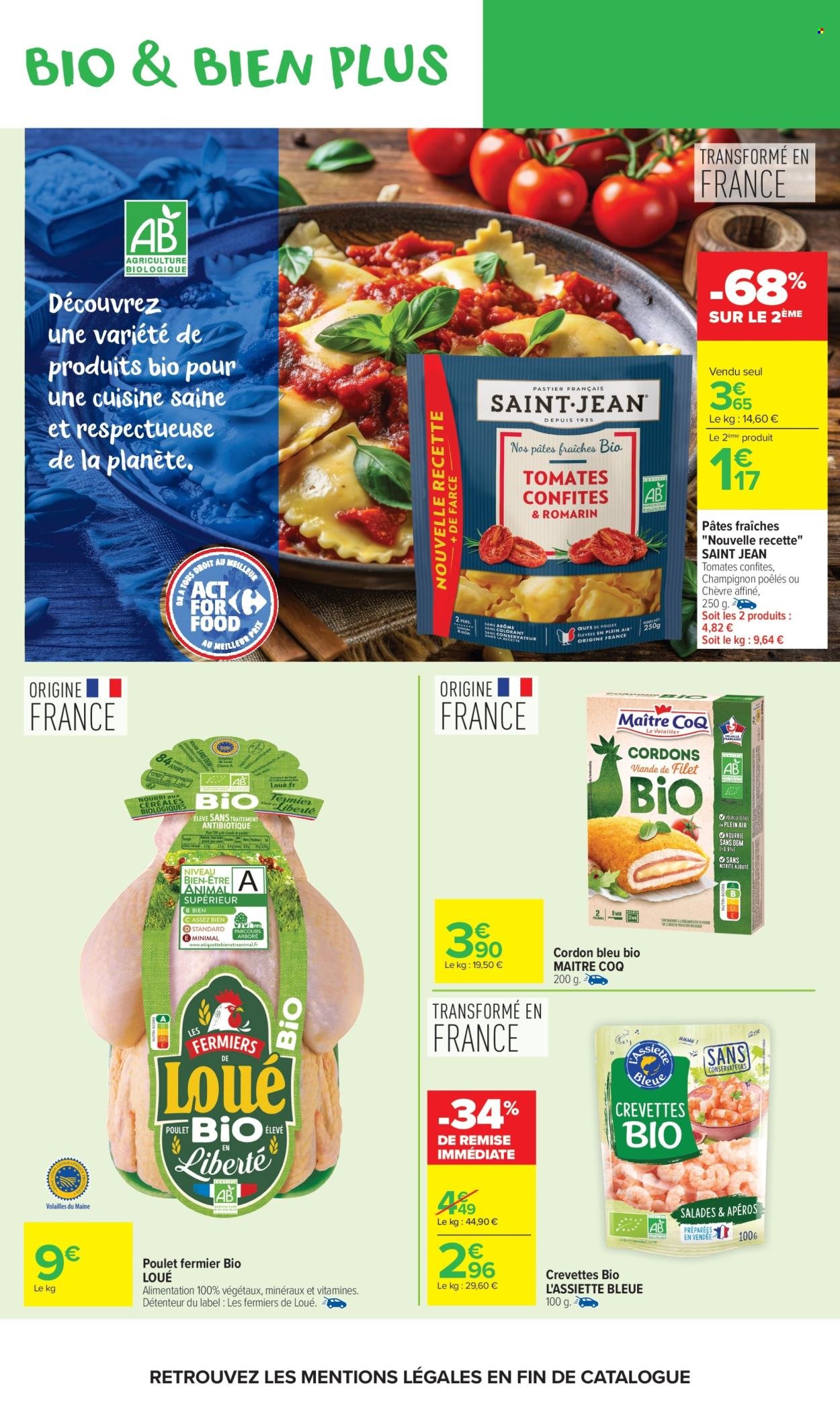 Catalogue CARREFOUR MARKET - AVEC LE CLUB CARREFOUR GOÛTEZ AU BIO LE MOINS CHER DE FRANCE