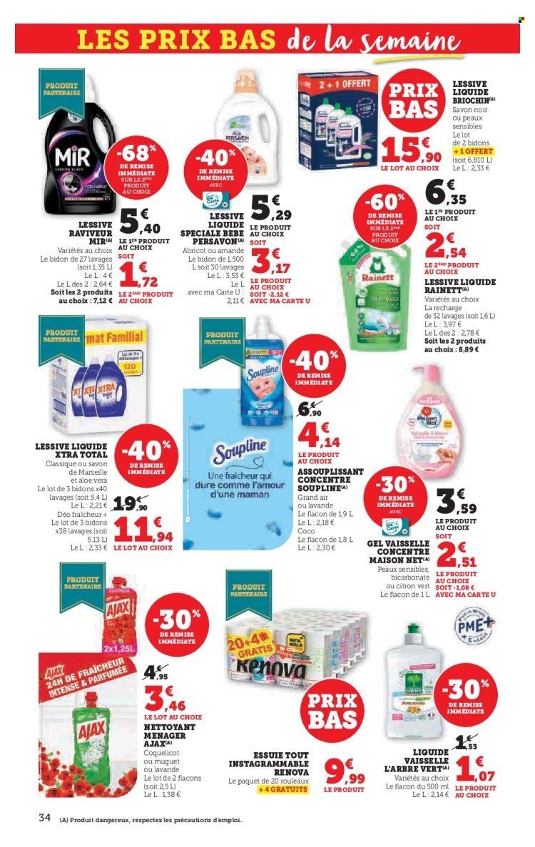 Catalogue HYPER U - Les prix bas de la semaine