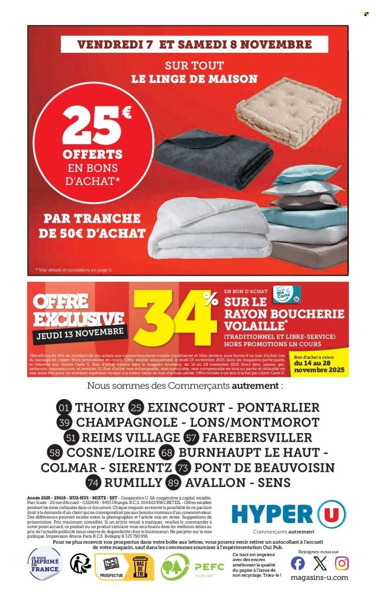 Catalogue HYPER U - Les prix bas de la semaine