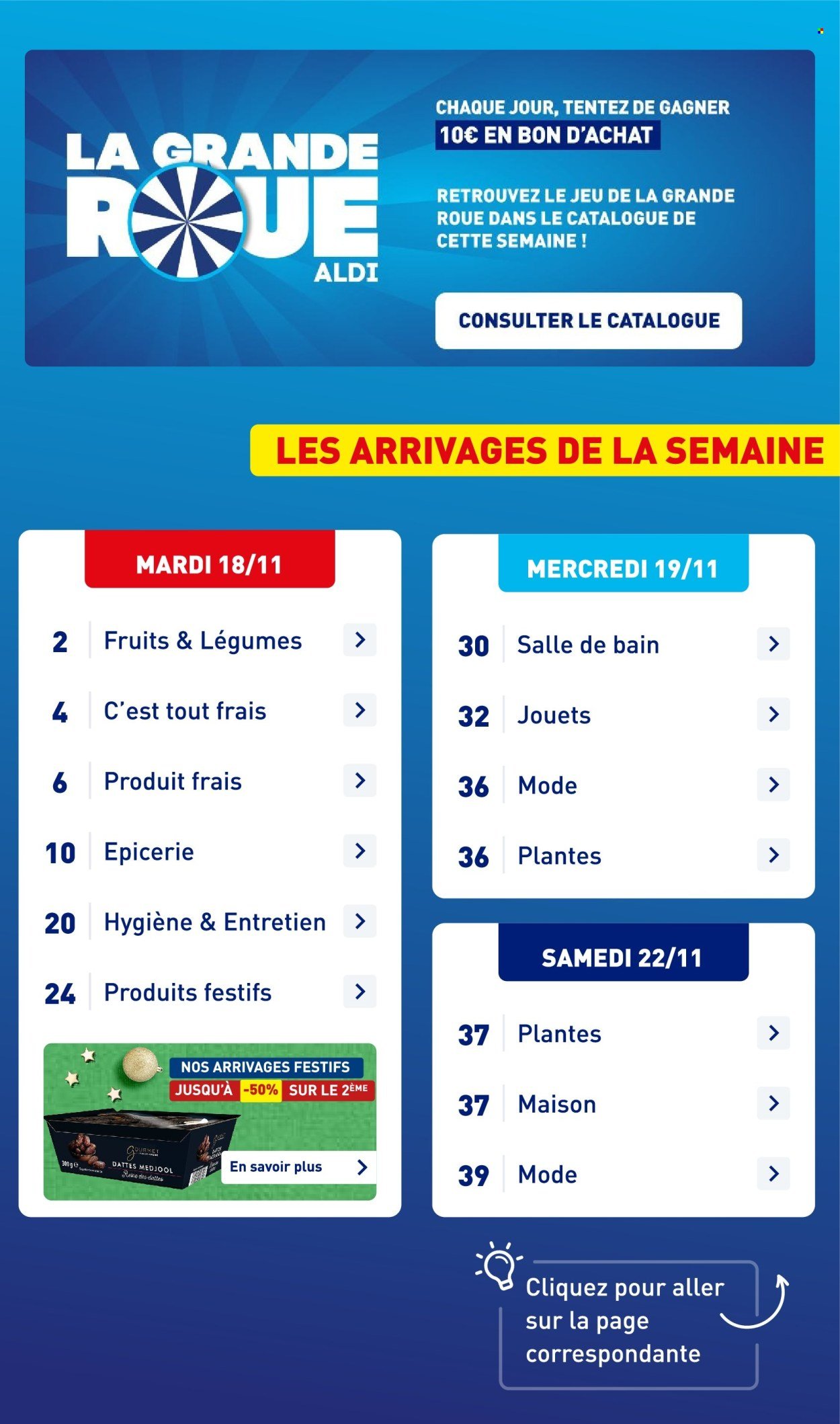 Catalogue ALDI - Arrivages festifs à prix discount