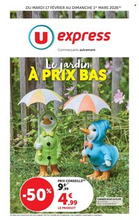 Catalogue U EXPRESS - Le jardin à prix bas (2026-02-17 - 2026-03-01)