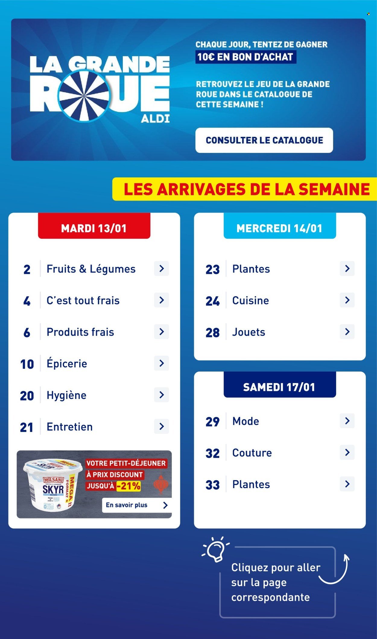 Catalogue ALDI - Votre petit-déjeuner à prix discount (2026-01-13 - 2026-01-19)
