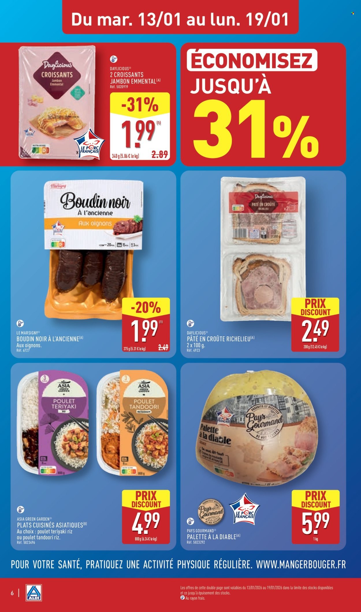 Catalogue ALDI - Votre petit-déjeuner à prix discount (2026-01-13 - 2026-01-19)