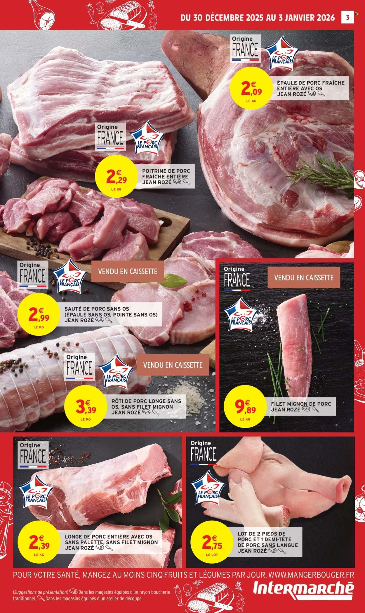 Catalogue INTERMARCHÉ - FOIRE AU PORC (2025-12-30 - 2026-01-03)