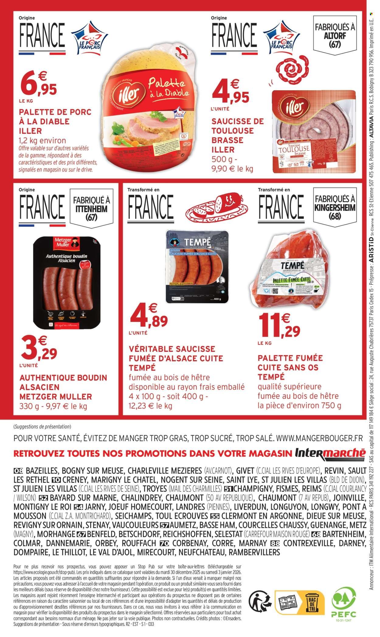 Catalogue INTERMARCHÉ - FOIRE AU PORC (2025-12-30 - 2026-01-03)