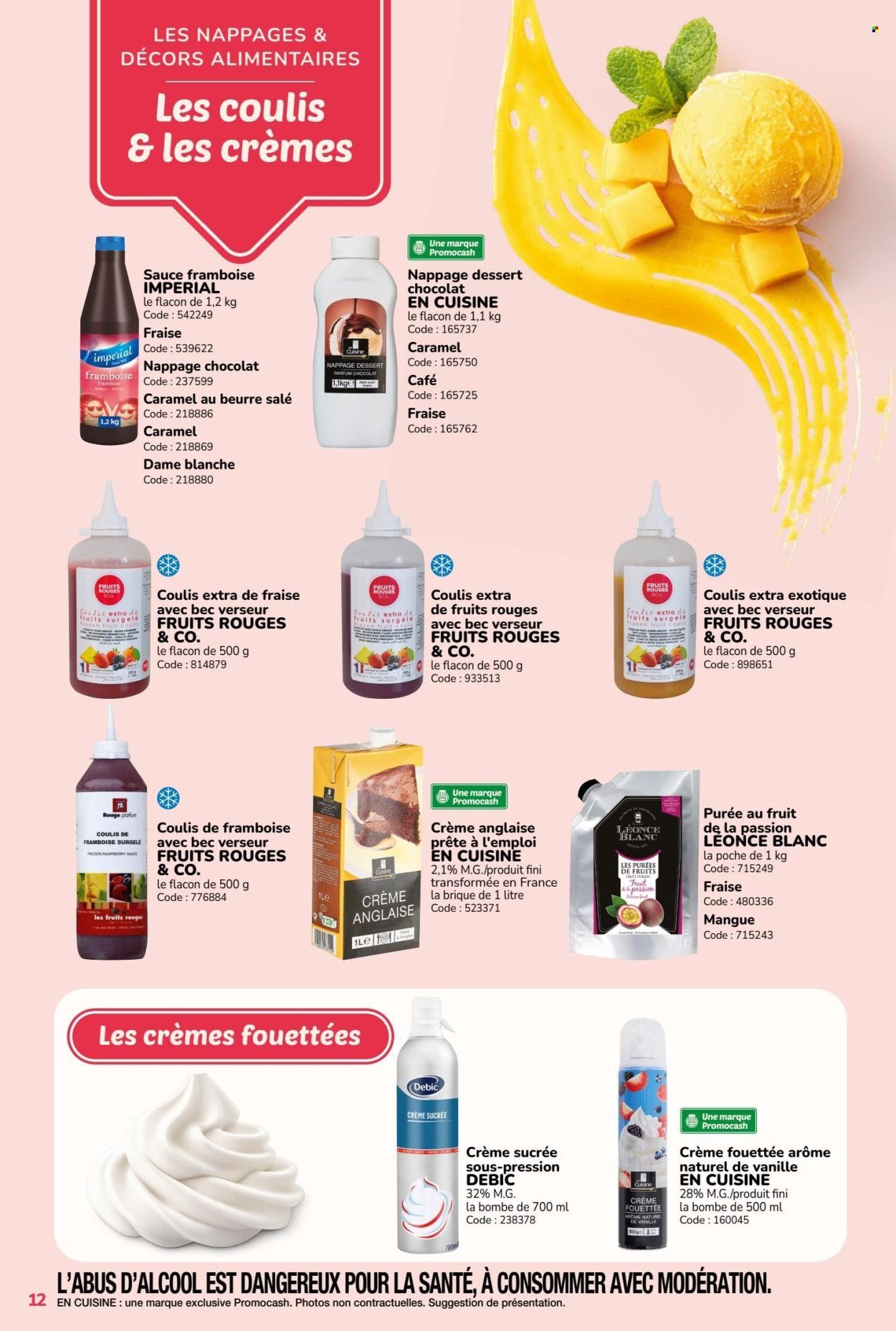Catalogue PROMOCASH - GUIDE GLACES
