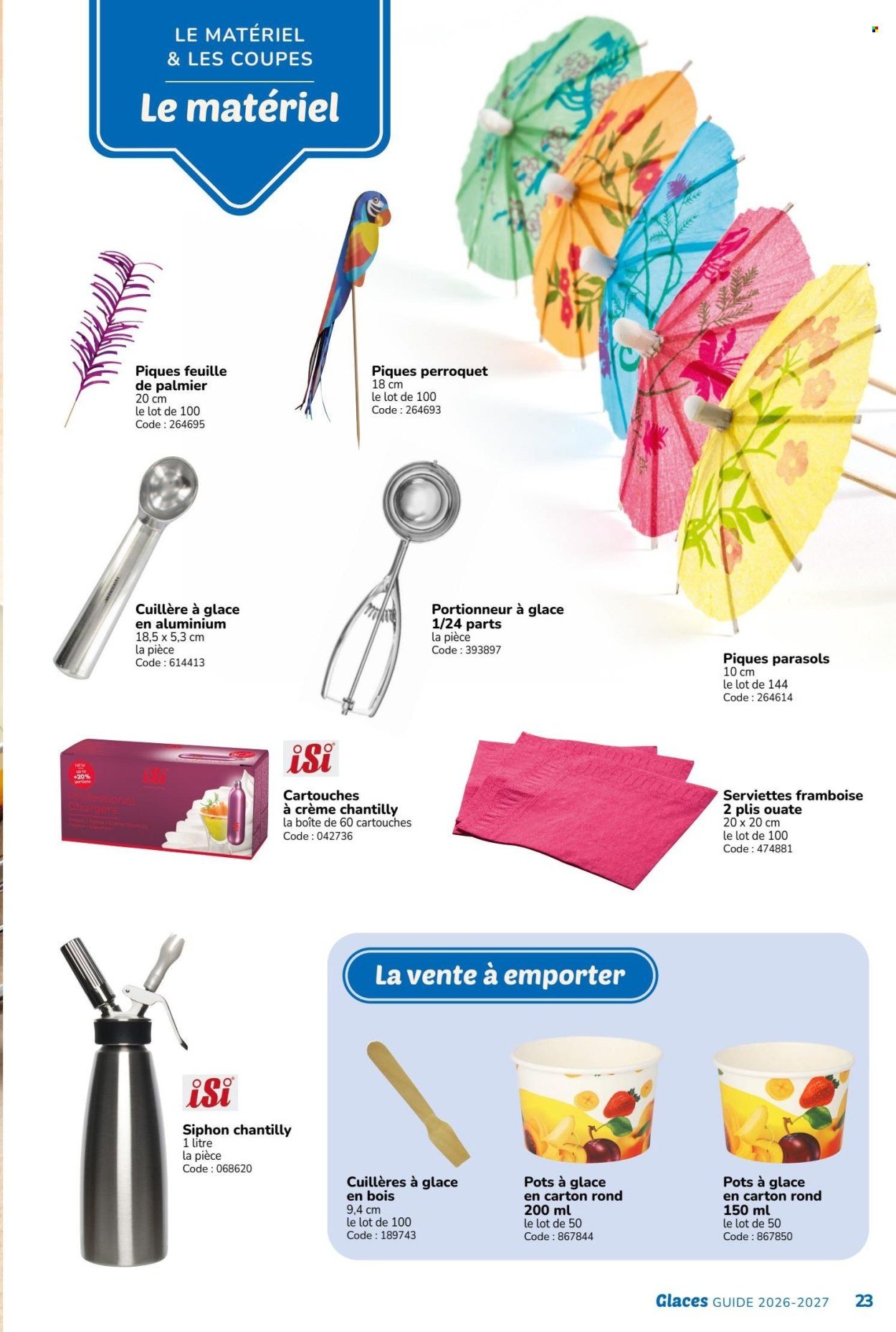 Catalogue PROMOCASH - GUIDE GLACES