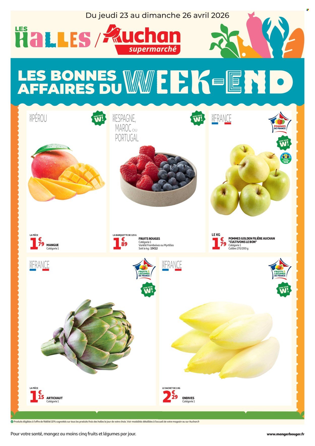 Catalogue AUCHAN - Les bons plans du week-end dans votre super !