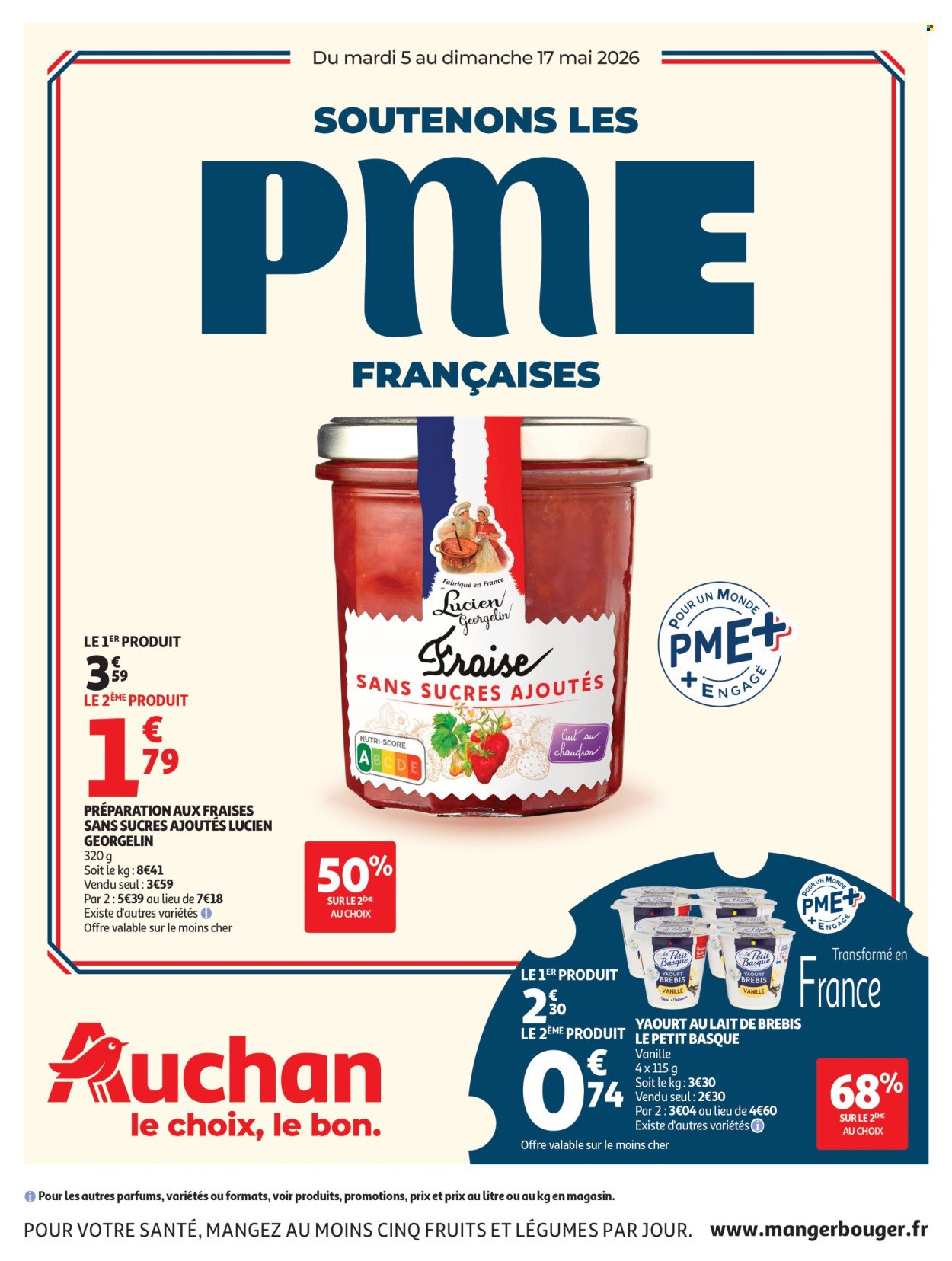 Catalogue AUCHAN - Soutenous les PME Françaises