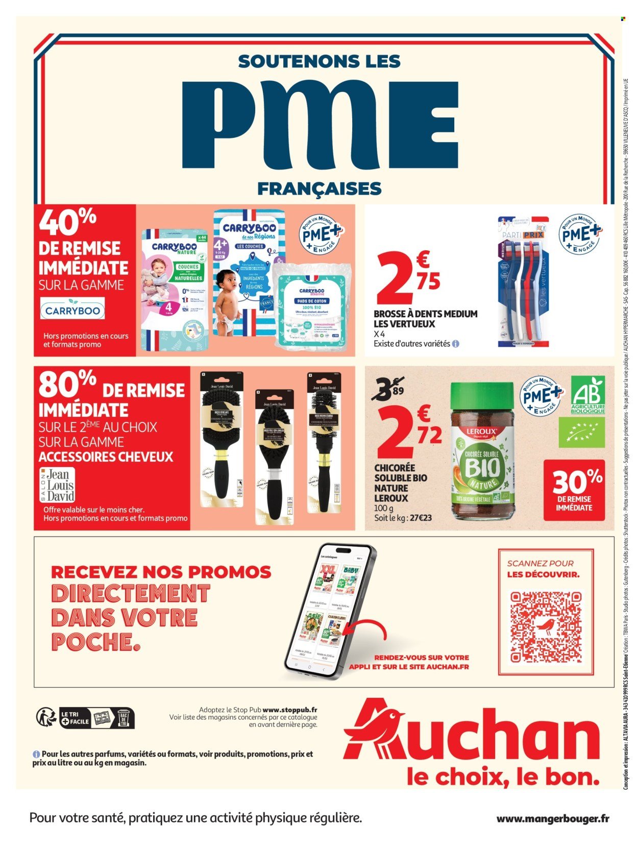 Catalogue AUCHAN - Soutenous les PME Françaises
