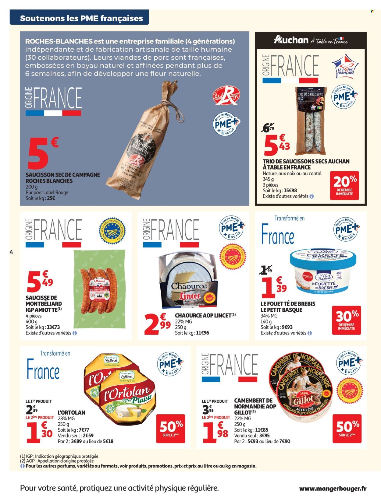 Catalogue AUCHAN - Soutenous les PME Françaises