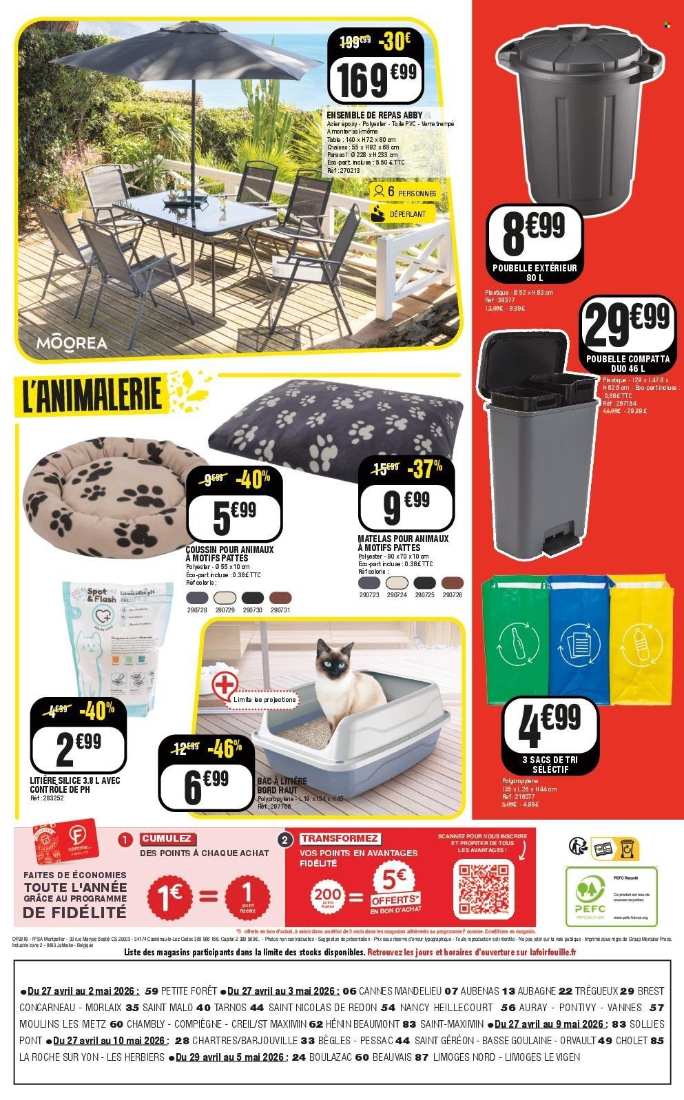 Catalogue LA FOIR'FOUILLE - Du lundi 27 avril 2026 (2026-04-27 - 2026-05-03)