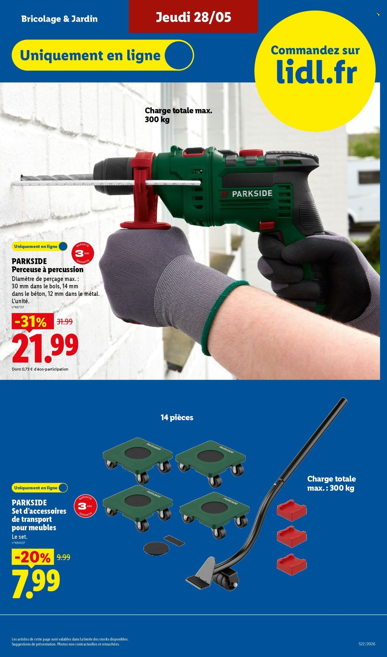 Catalogue LIDL - Les Exclu Web de la semaine (2026-05-25 - 2026-05-28)