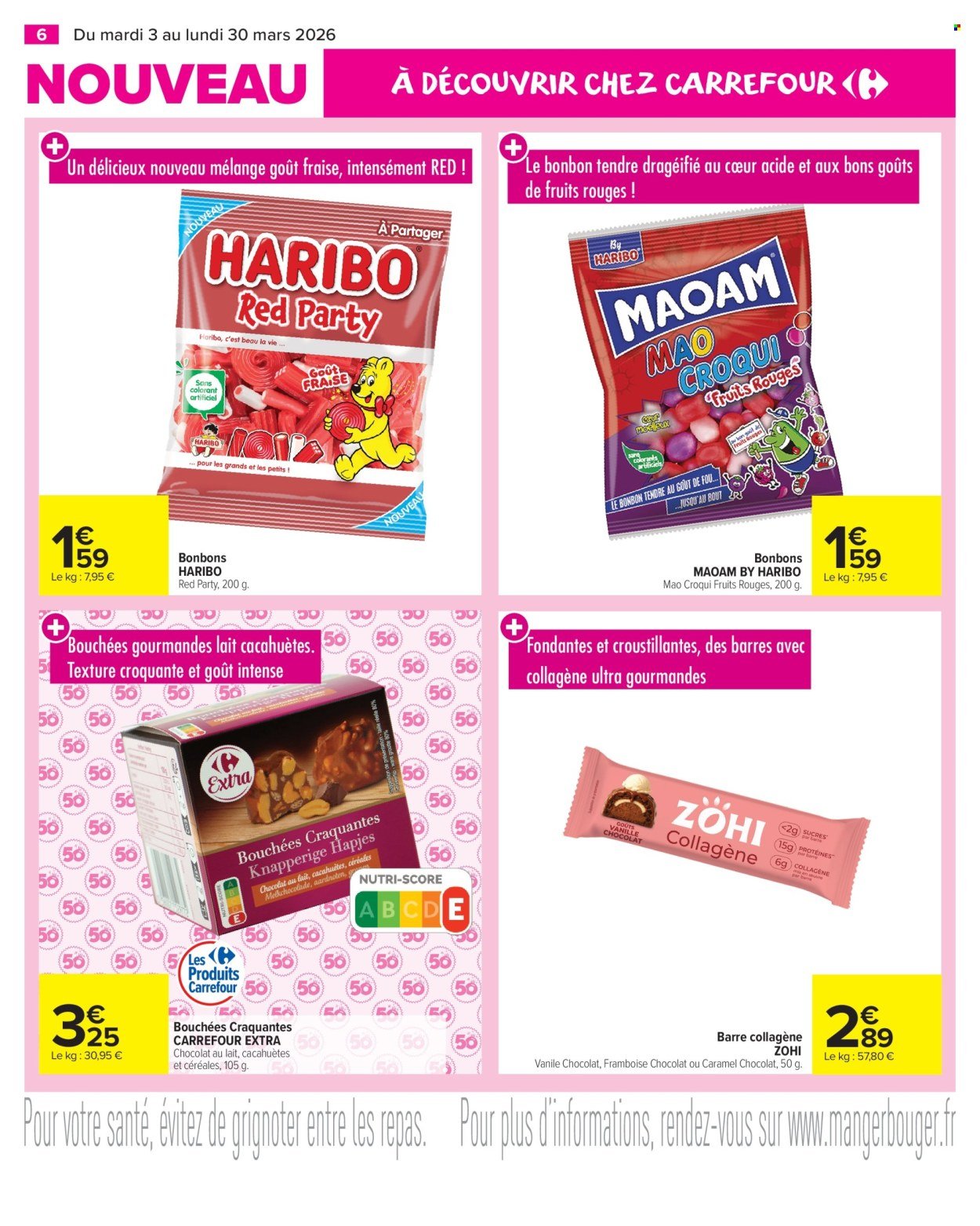 Catalogue CARREFOUR MARKET - LES NOUVEAUTÉS, VOTRE SÉLECTION À NE PAS MANQUER ! (2026-03-03 - 2026-03-30)