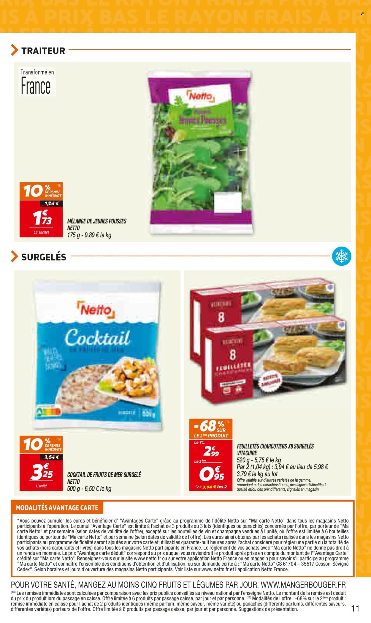 Catalogue NETTO - LE RAYON FRAIS À PRIX BAS