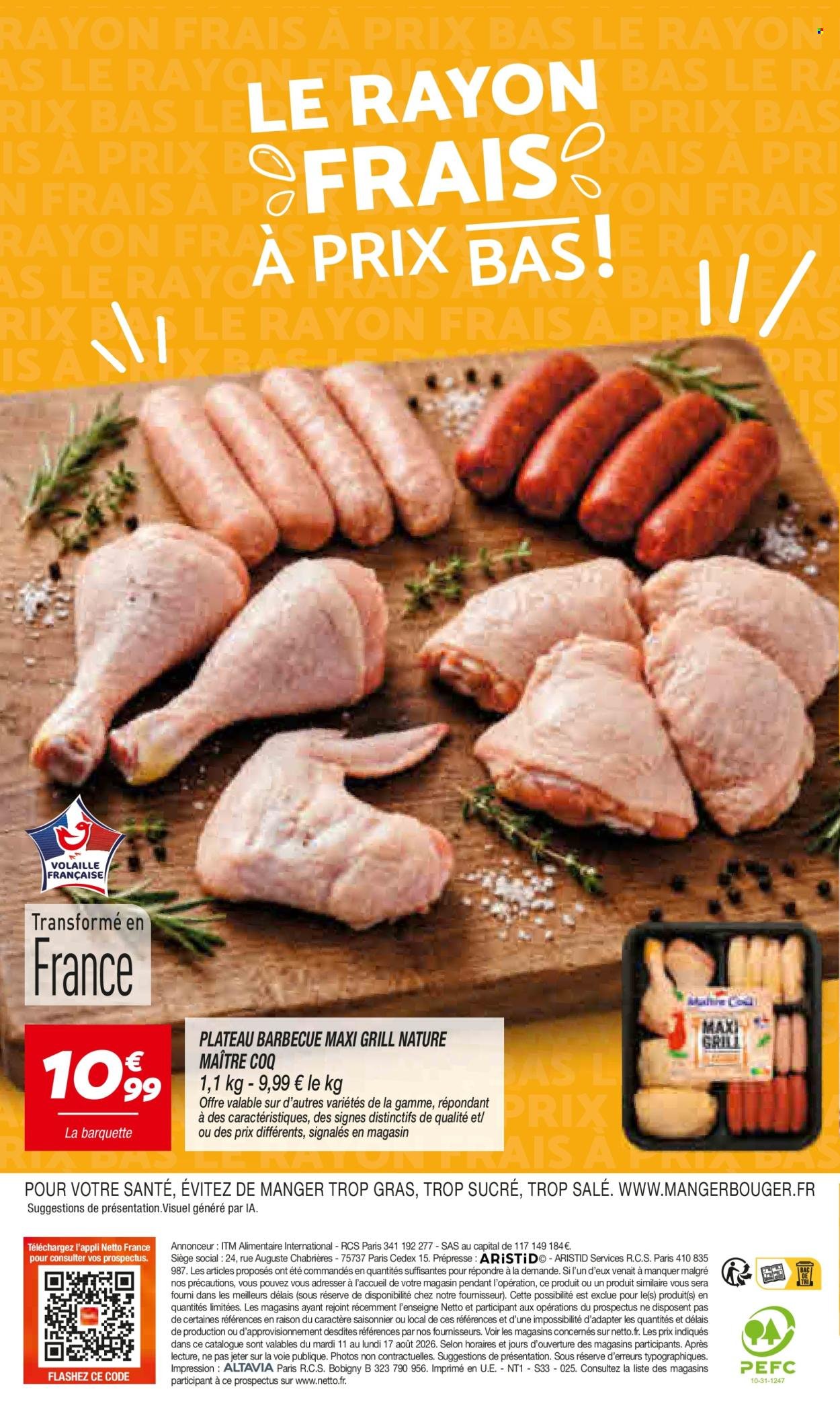 Catalogue NETTO - LE RAYON FRAIS À PRIX BAS