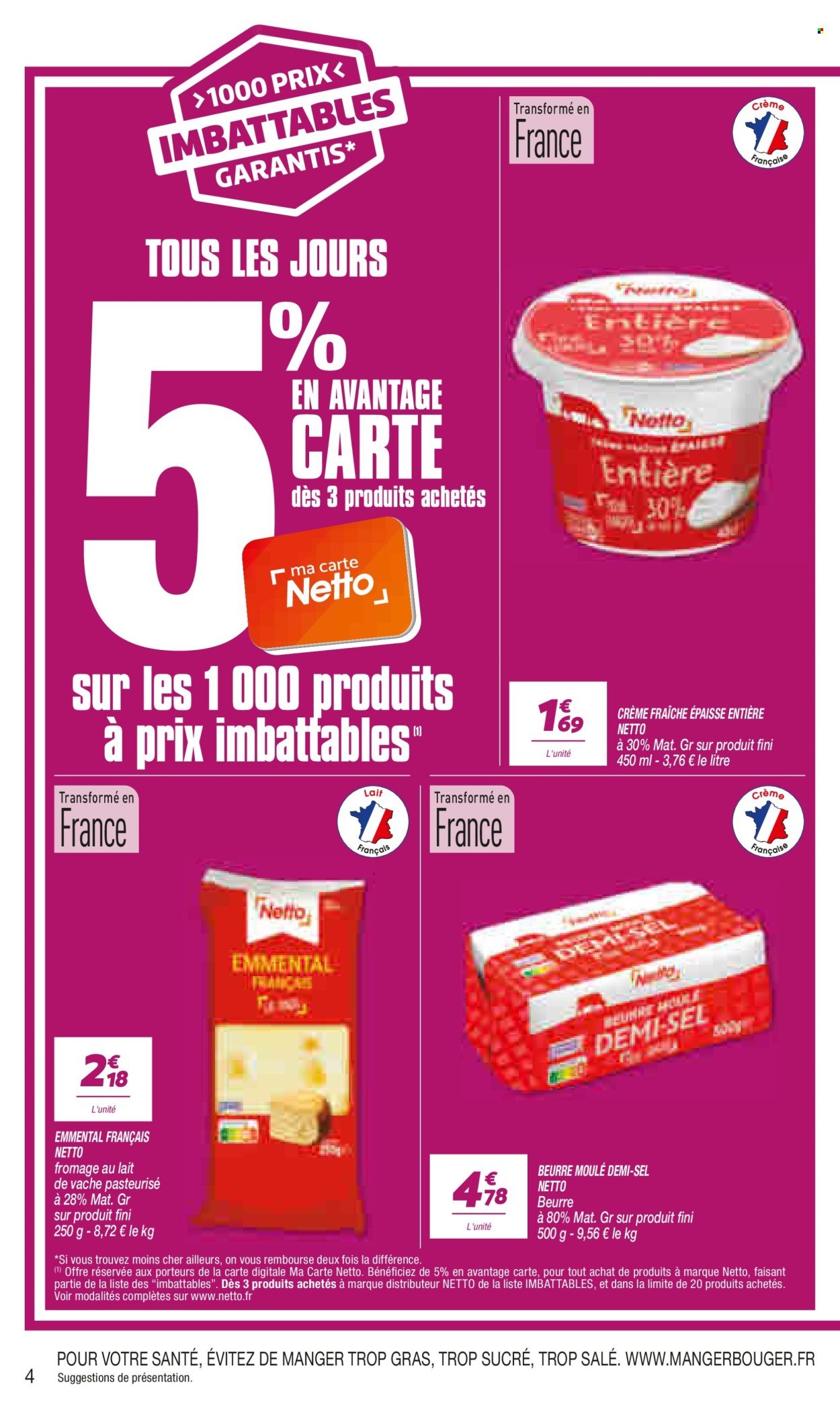 Catalogue NETTO - LE RAYON FRAIS À PRIX BAS