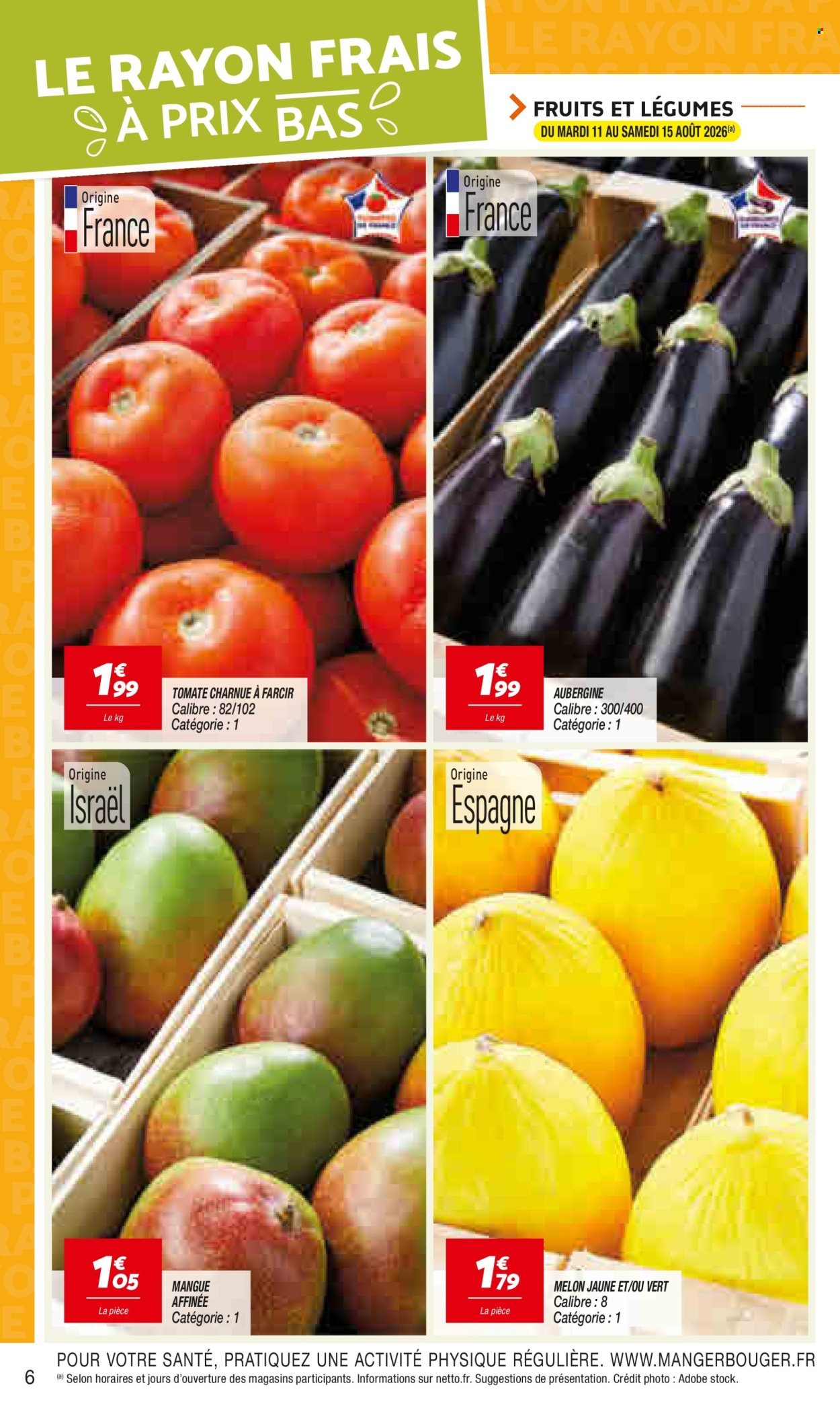 Catalogue NETTO - LE RAYON FRAIS À PRIX BAS