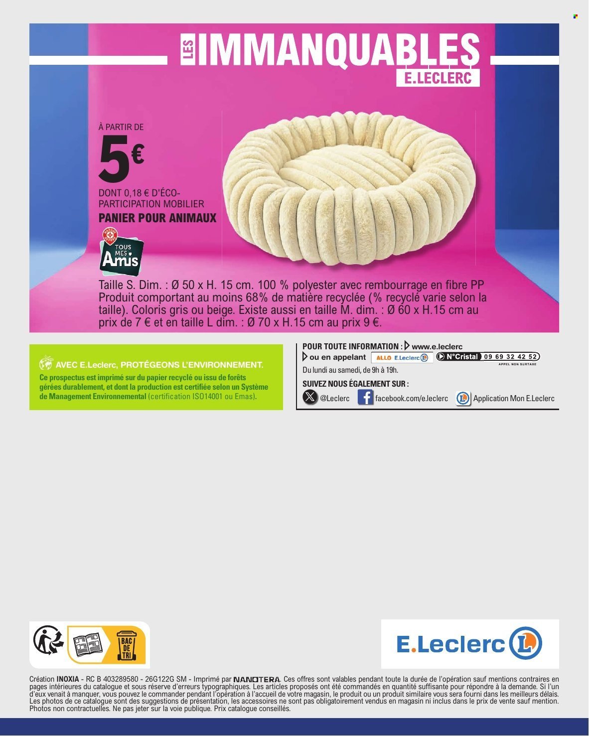 Catalogue E.LECLERC - DEPENSER MOINS