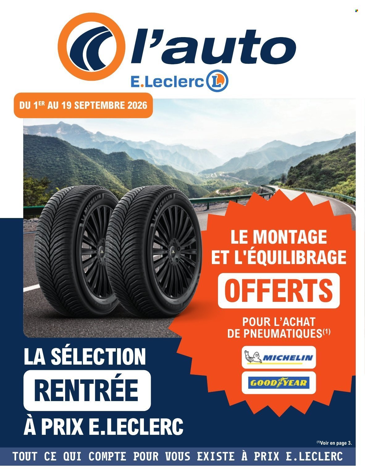 Catalogue E.LECLERC - THEMATIQUE RENTREE