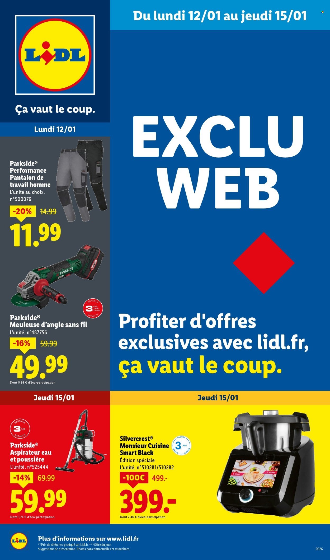 Catalogue LIDL - Les bonnes affaires Exclu Web