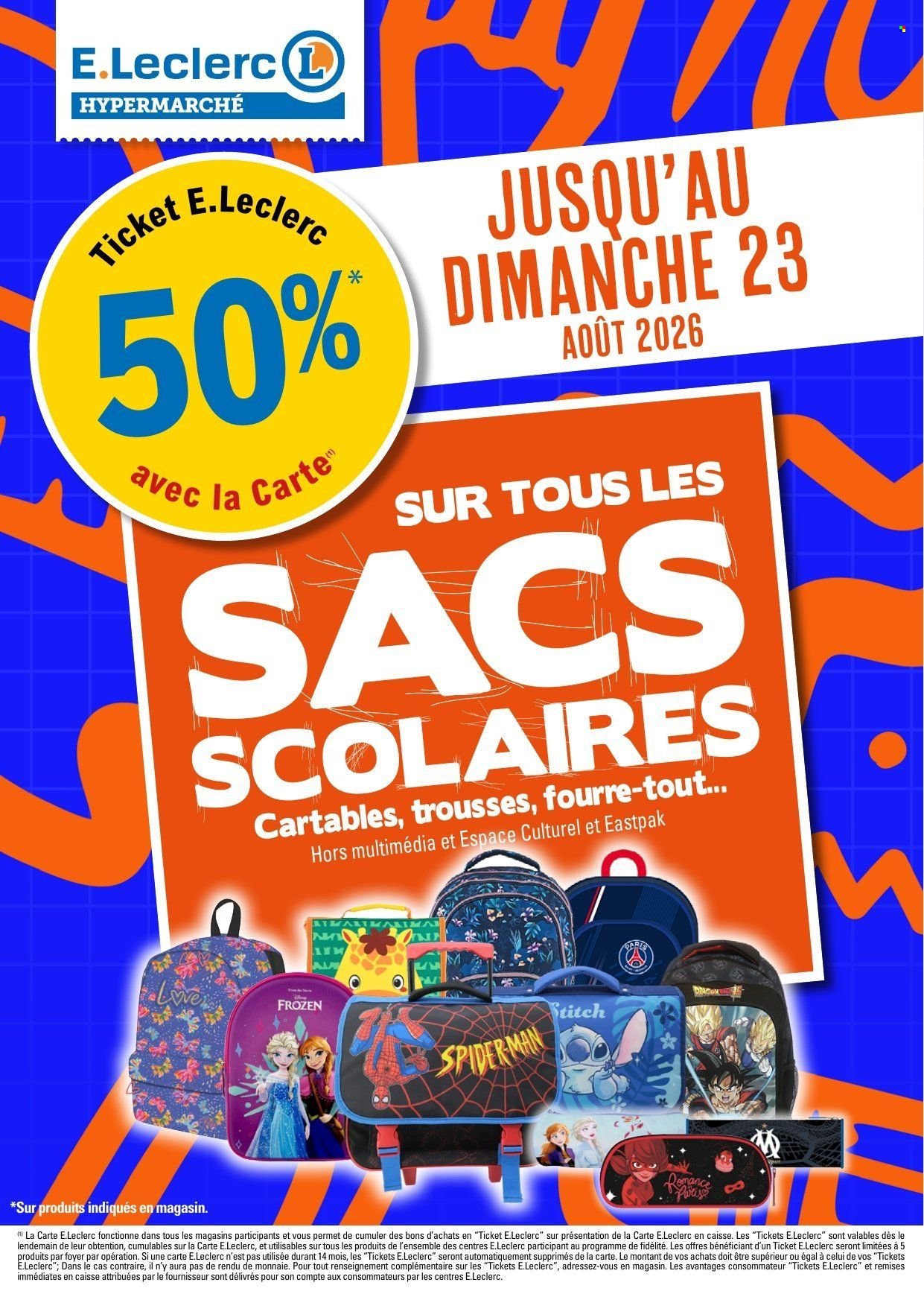 Catalogue E.LECLERC - Du mardi 11 août 2026