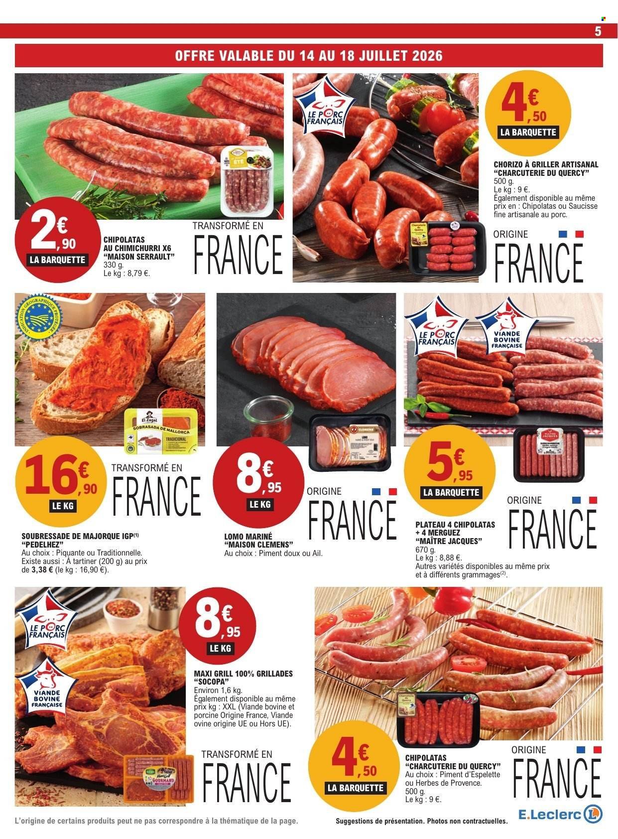 Catalogue E.LECLERC - TRAFIC POUVOIR ACHAT