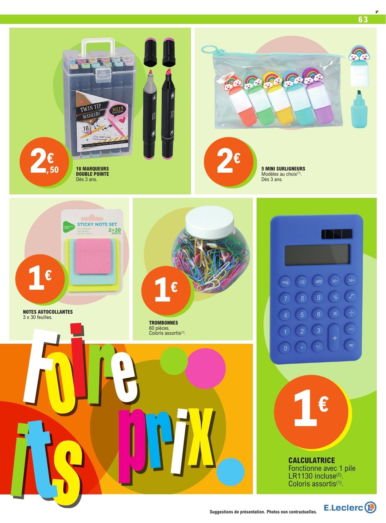 Catalogue E.LECLERC - TRAFIC POUVOIR ACHAT