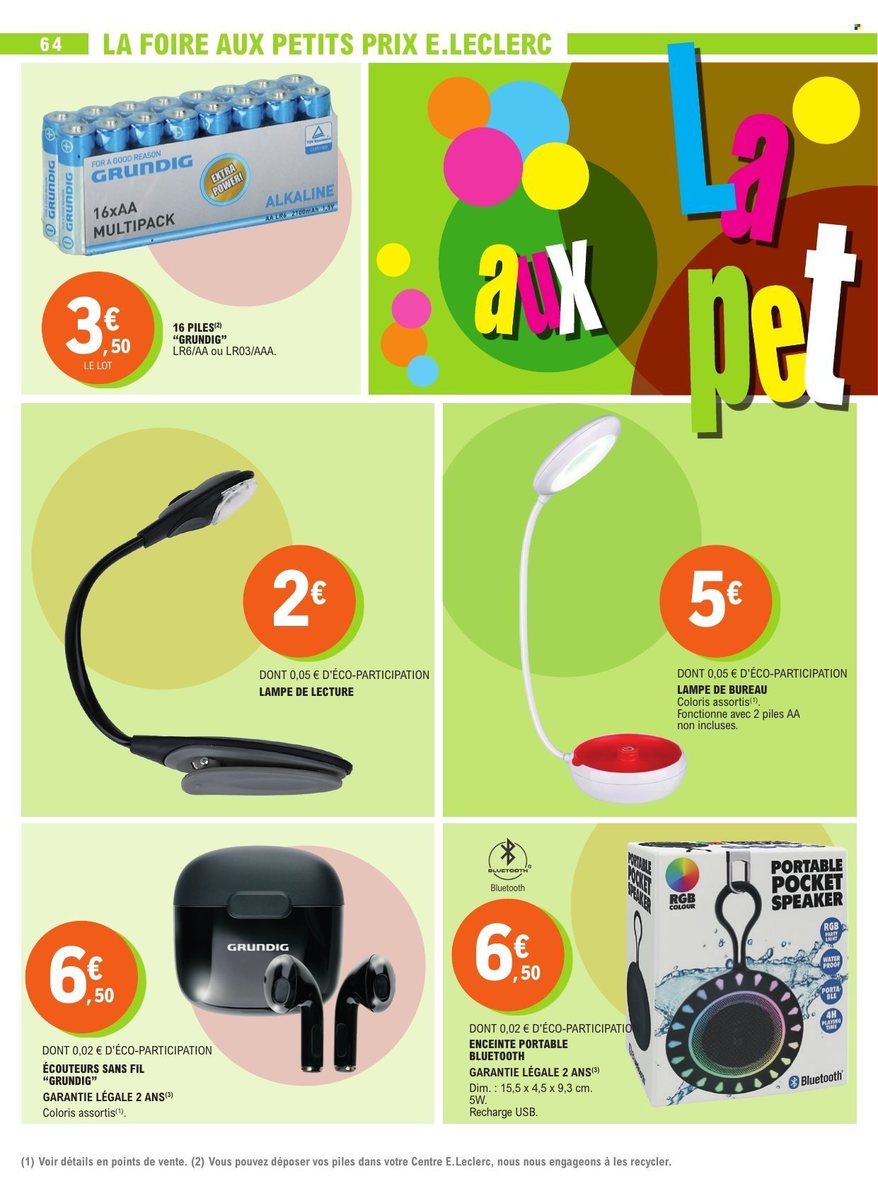 Catalogue E.LECLERC - TRAFIC POUVOIR ACHAT