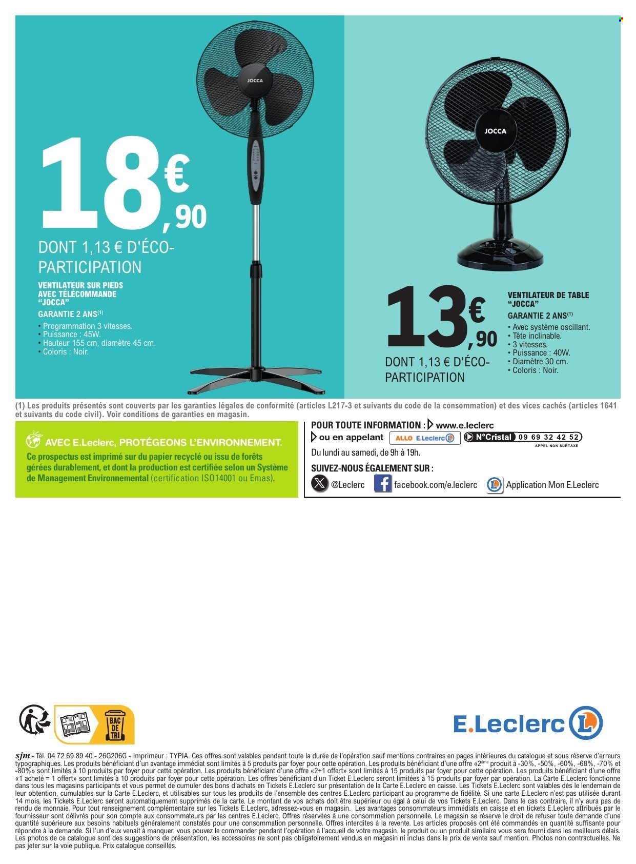 Catalogue E.LECLERC - TRAFIC POUVOIR ACHAT