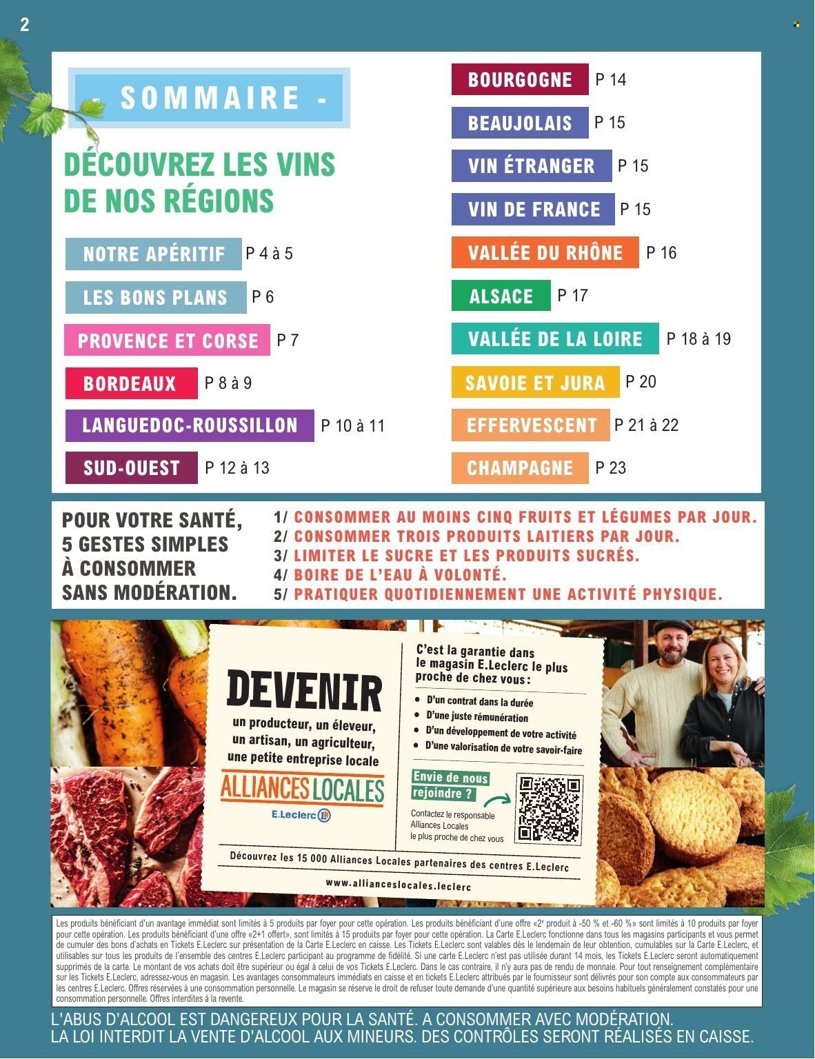 Catalogue E.LECLERC - FOIRE AUX VINS DE PRINTEMPS