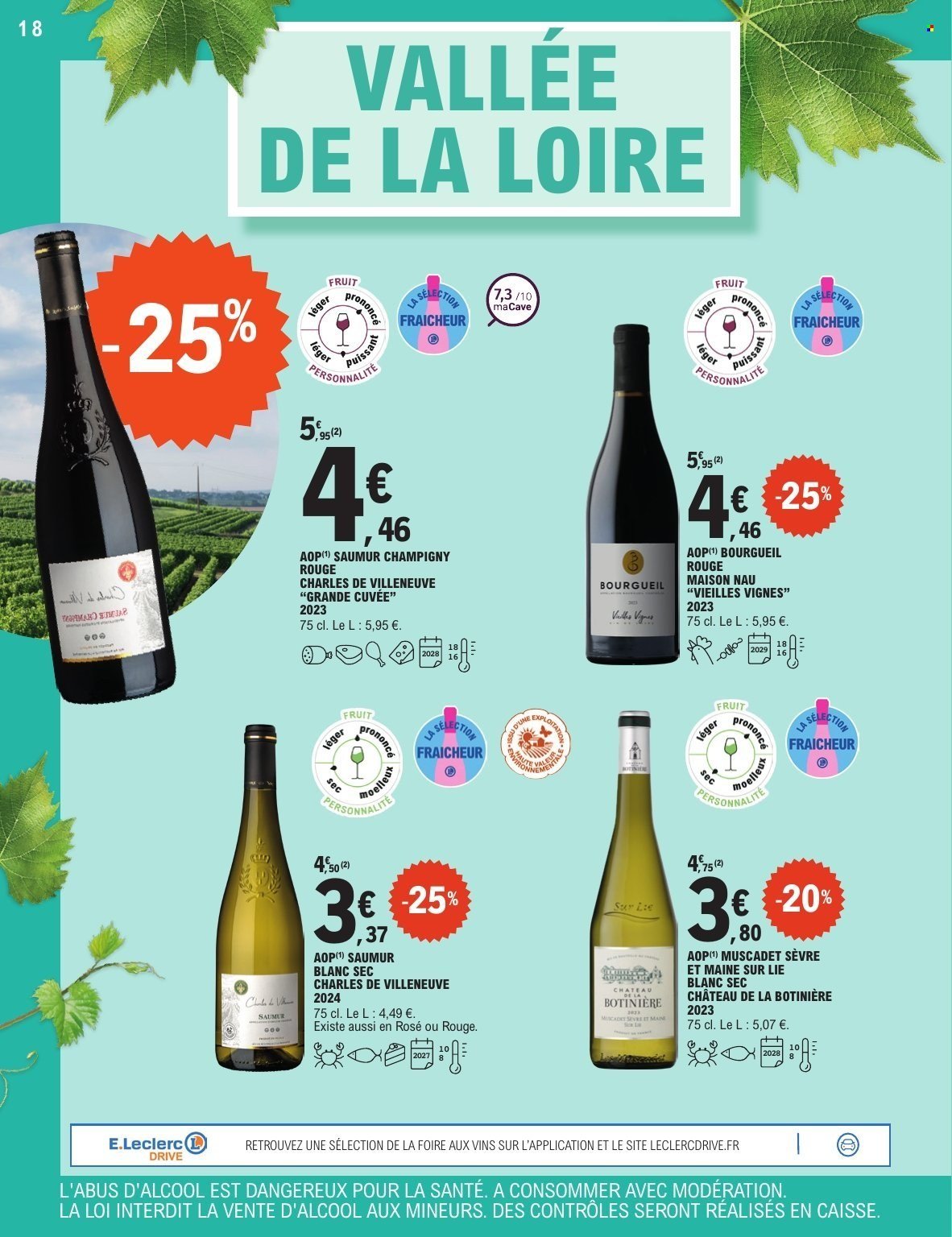 Catalogue E.LECLERC - FOIRE AUX VINS DE PRINTEMPS