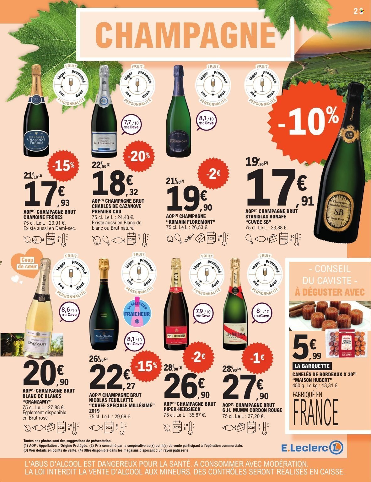 Catalogue E.LECLERC - FOIRE AUX VINS DE PRINTEMPS