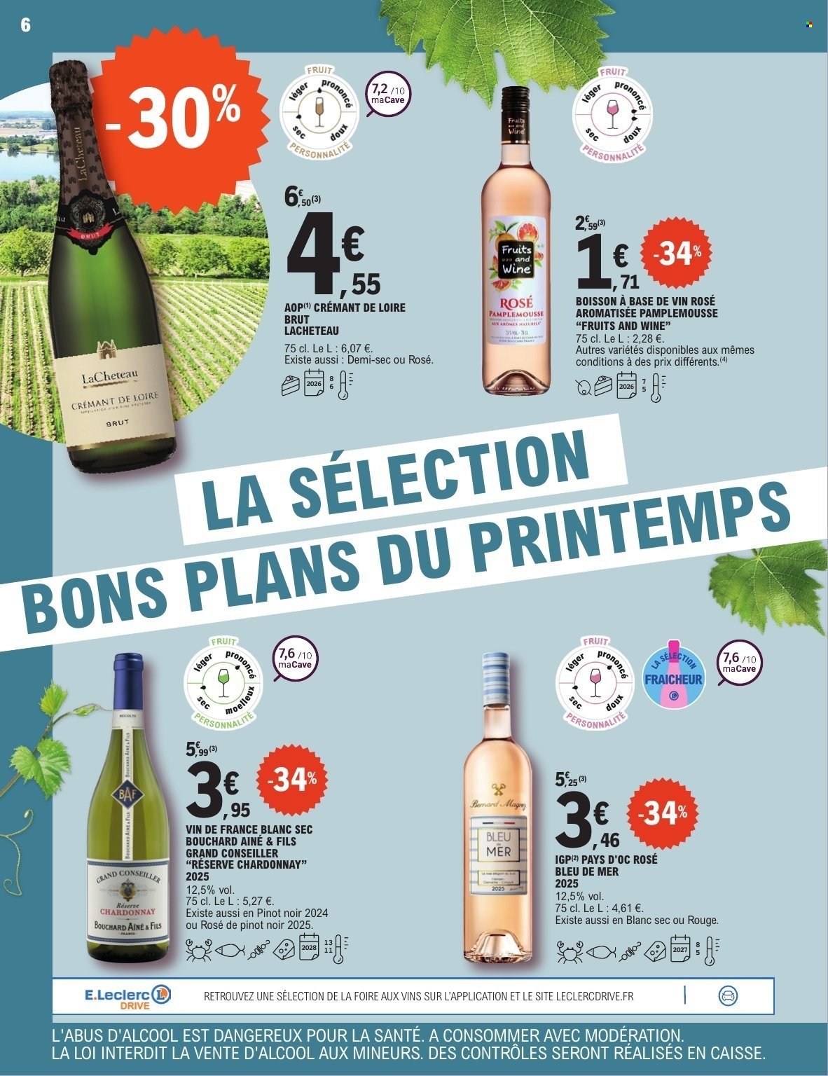 Catalogue E.LECLERC - FOIRE AUX VINS DE PRINTEMPS