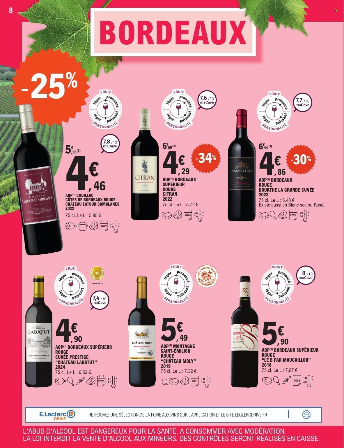 Catalogue E.LECLERC - FOIRE AUX VINS DE PRINTEMPS