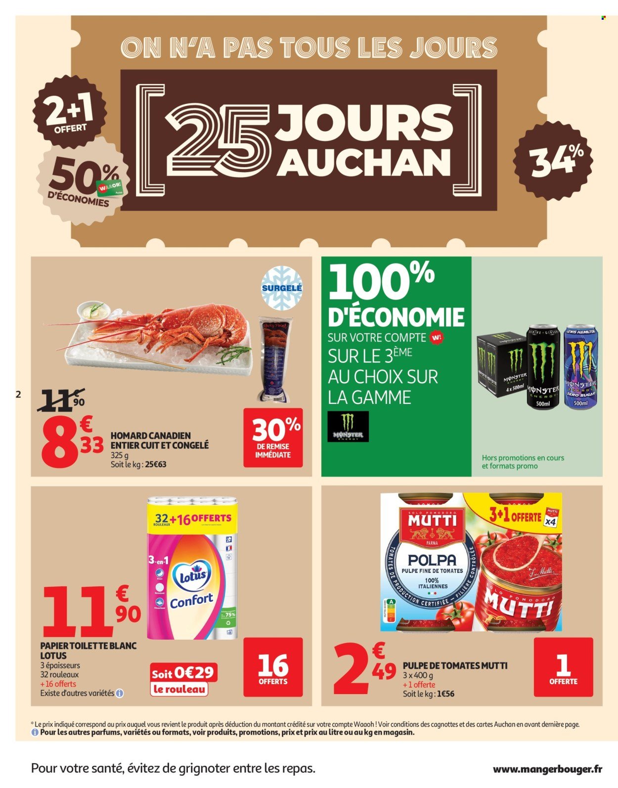 Catalogue AUCHAN - 25 JOURS AUCHAN, et encore plus de promos !