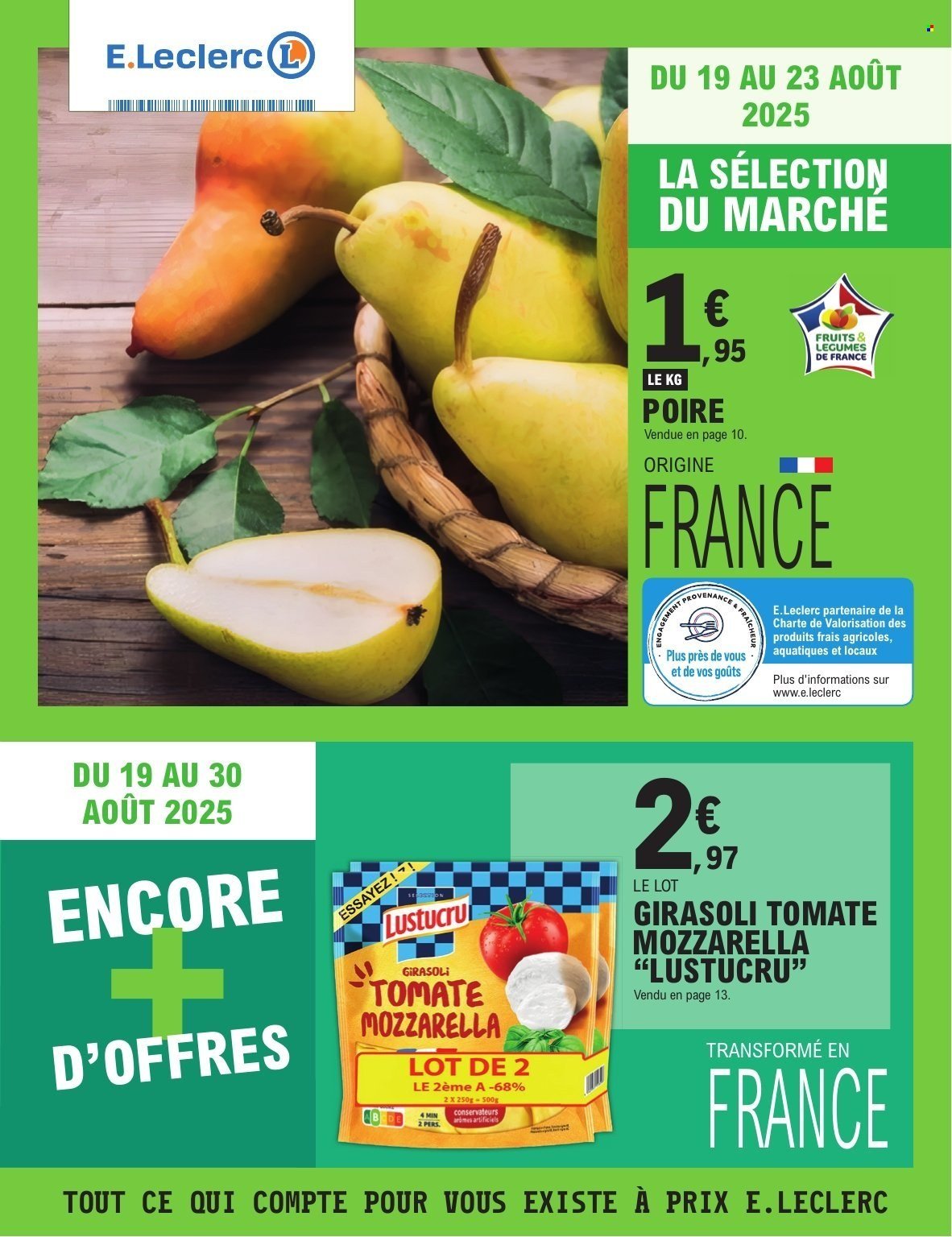 Catalogue E.LECLERC - TRAFIC POUVOIR ACHAT (2025-08-19 - 2025-08-30)