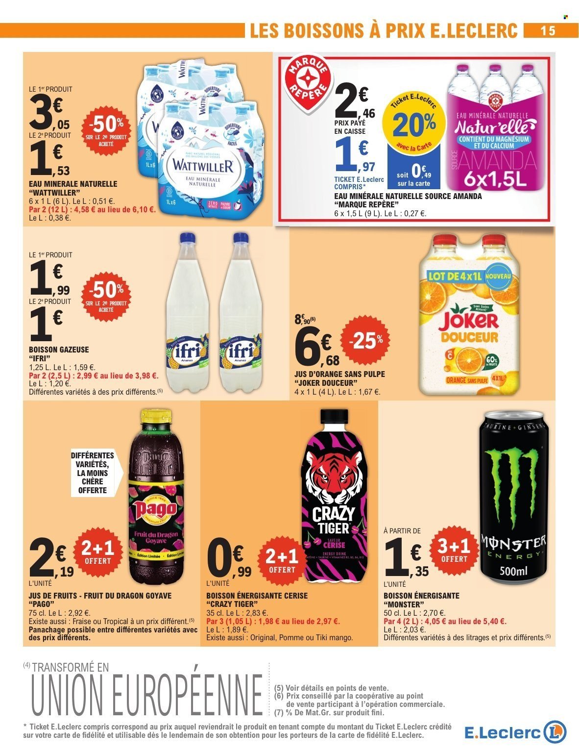 Catalogue E.LECLERC - TRAFIC POUVOIR ACHAT (2025-08-19 - 2025-08-30)