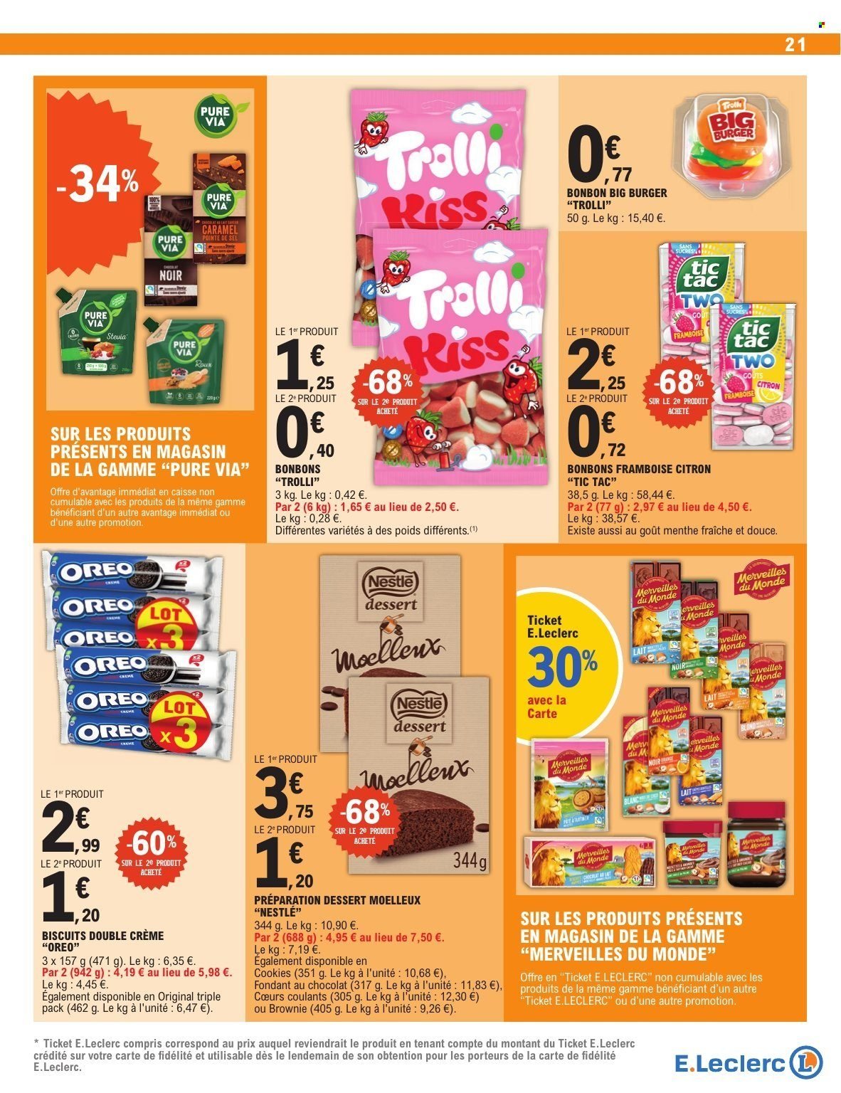 Catalogue E.LECLERC - TRAFIC POUVOIR ACHAT (2025-08-19 - 2025-08-30)