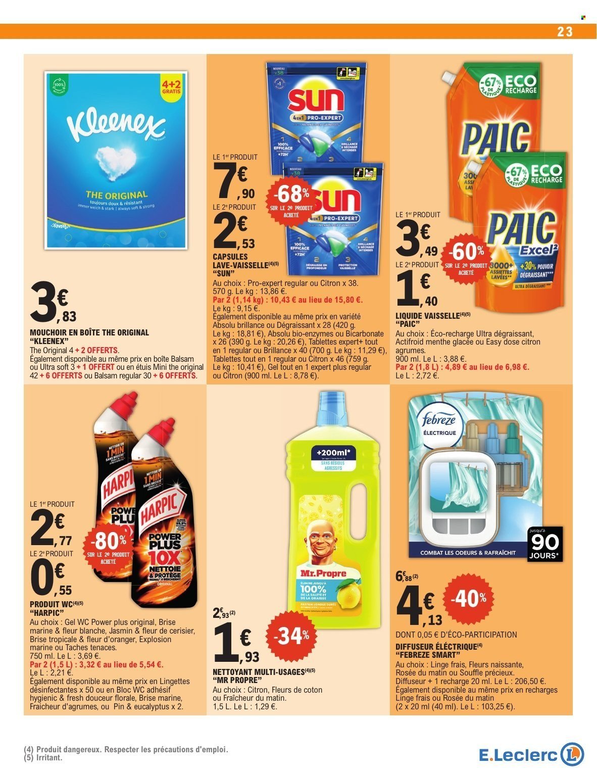 Catalogue E.LECLERC - TRAFIC POUVOIR ACHAT (2025-08-19 - 2025-08-30)