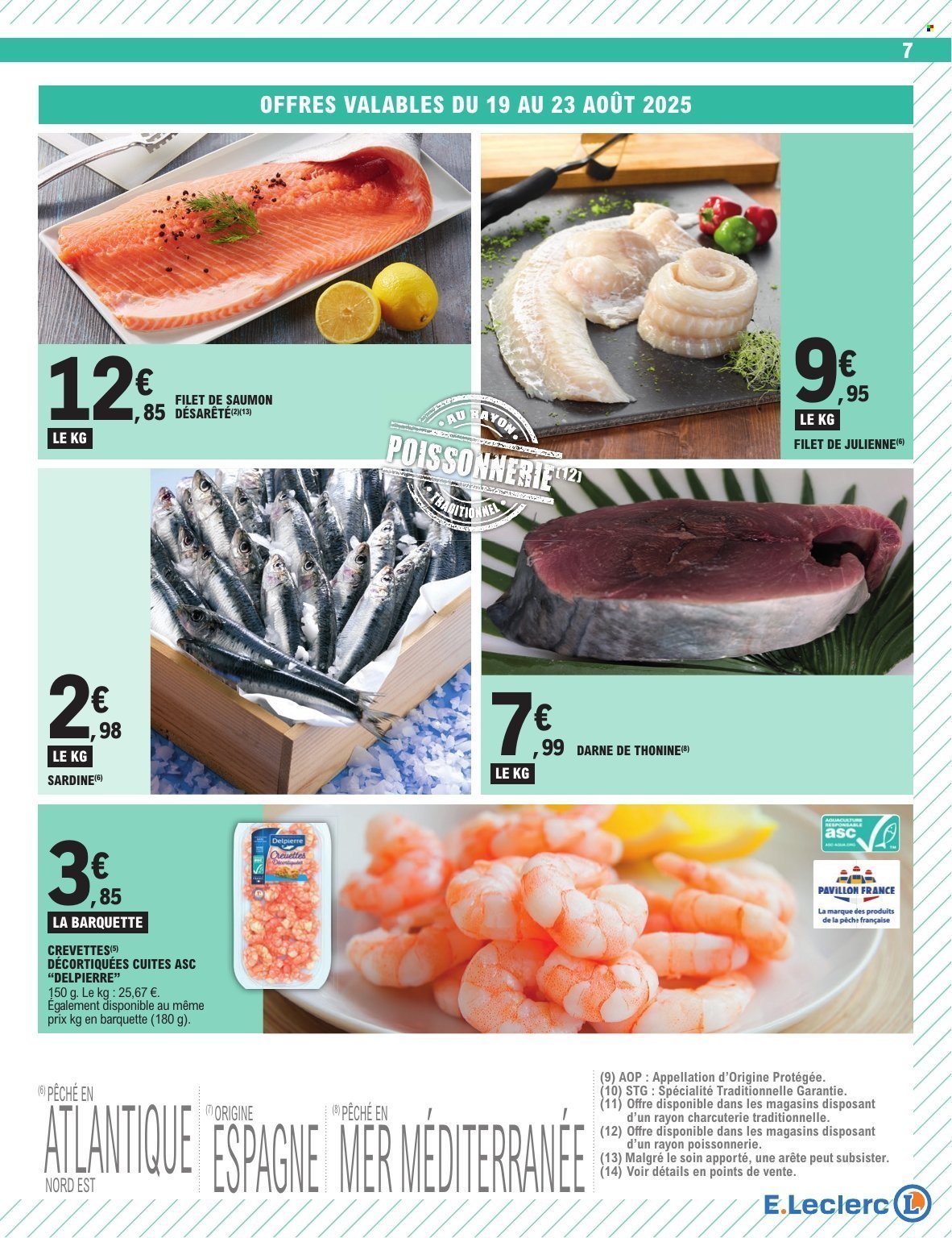 Catalogue E.LECLERC - TRAFIC POUVOIR ACHAT (2025-08-19 - 2025-08-30)