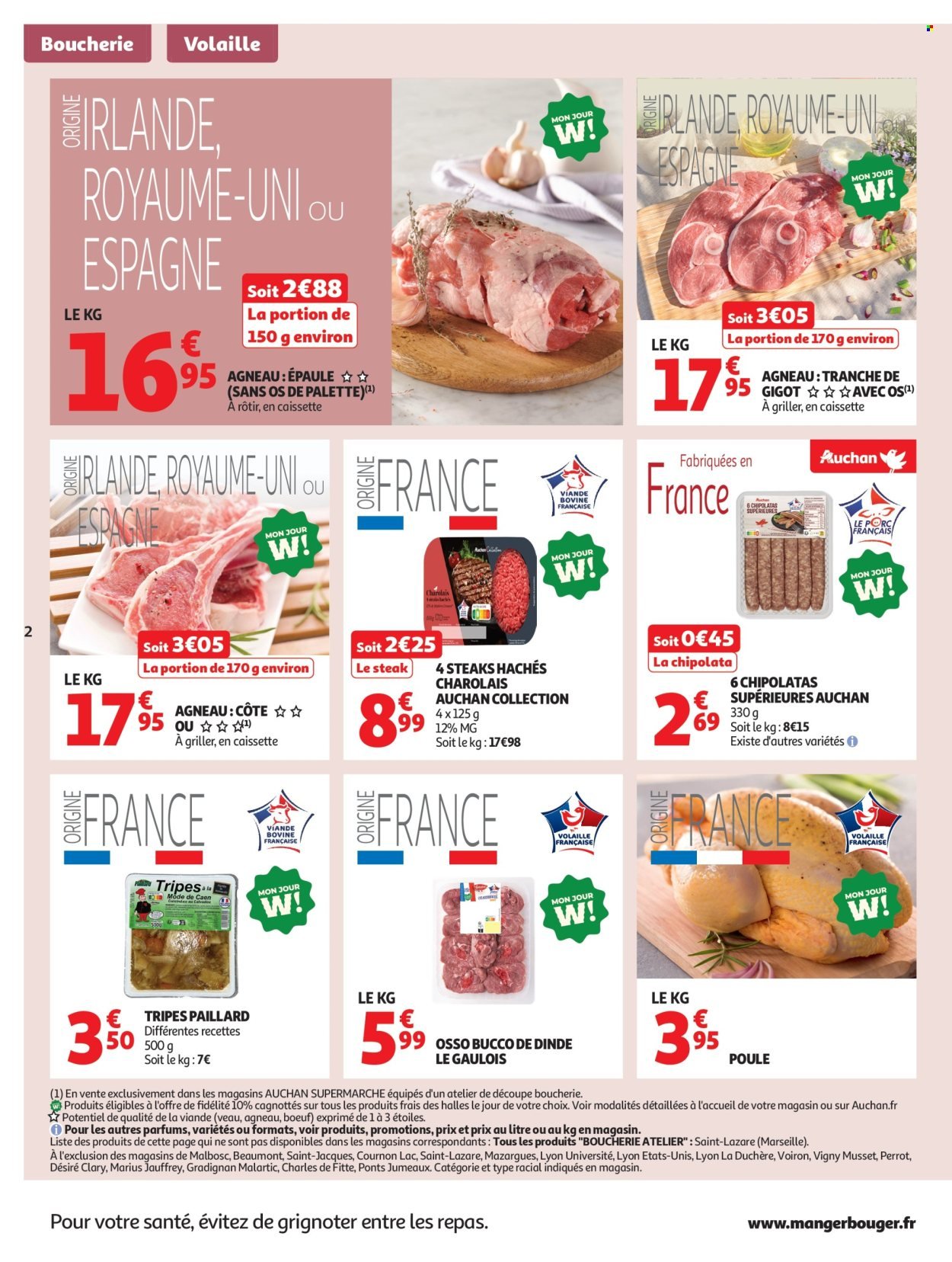 Catalogue AUCHAN - Produits frais